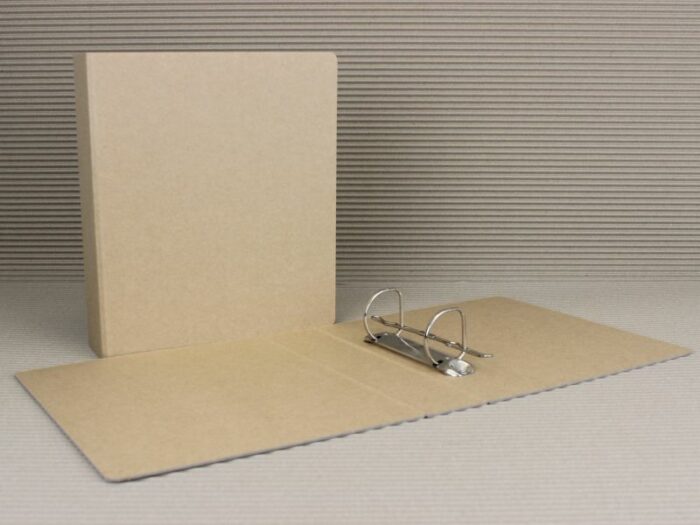 627 Ringordner Format A5, Rücken 5 cm // Package Design // Karton-Optik